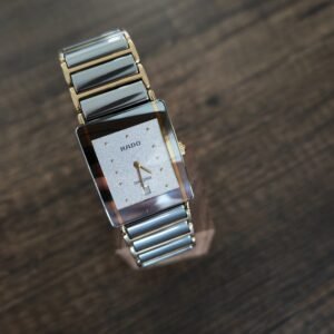 Rado diastar integral 24mm argent / or mixte