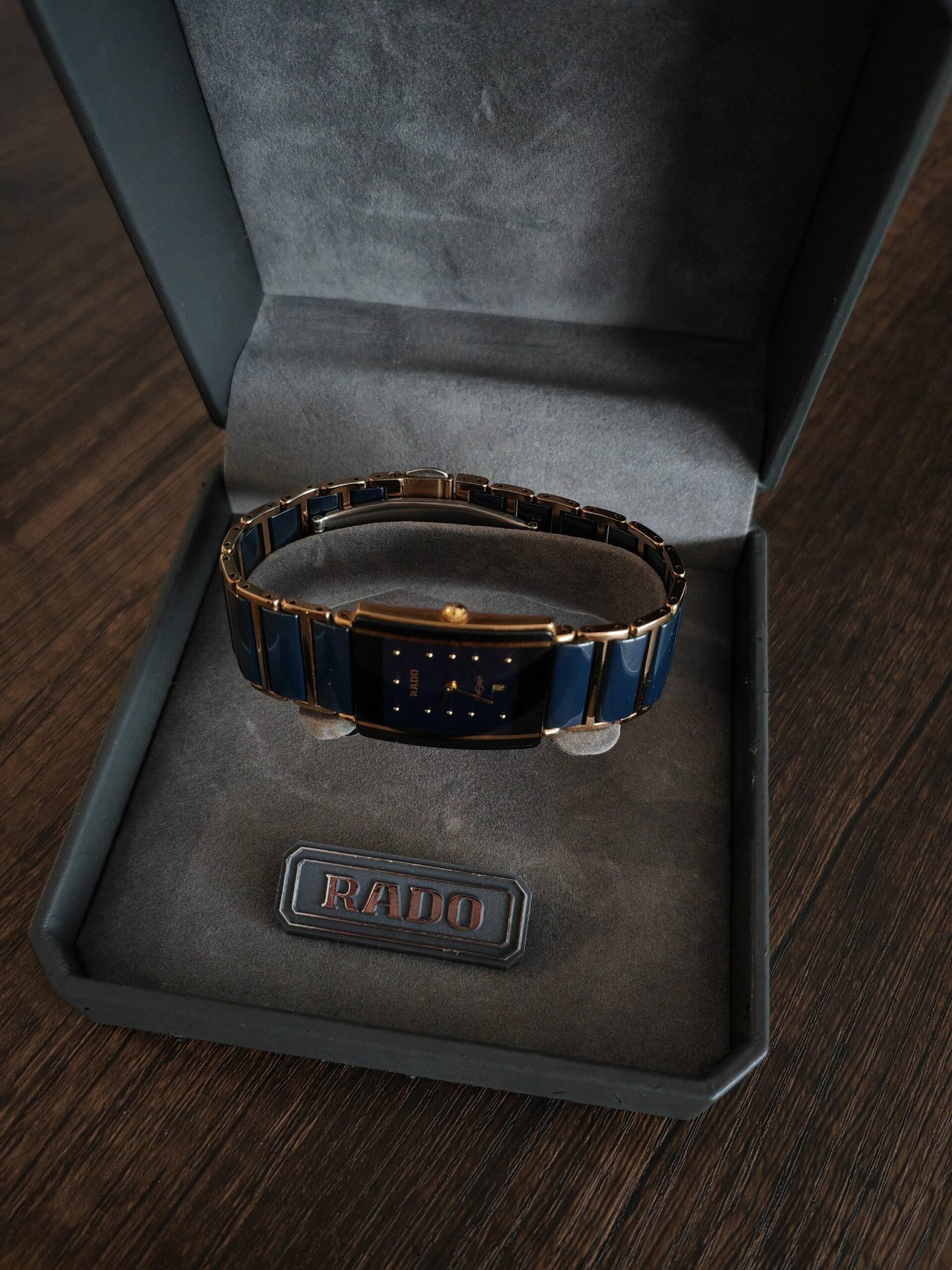 Rado diastar integral bleu 24mm mixte – Image 17