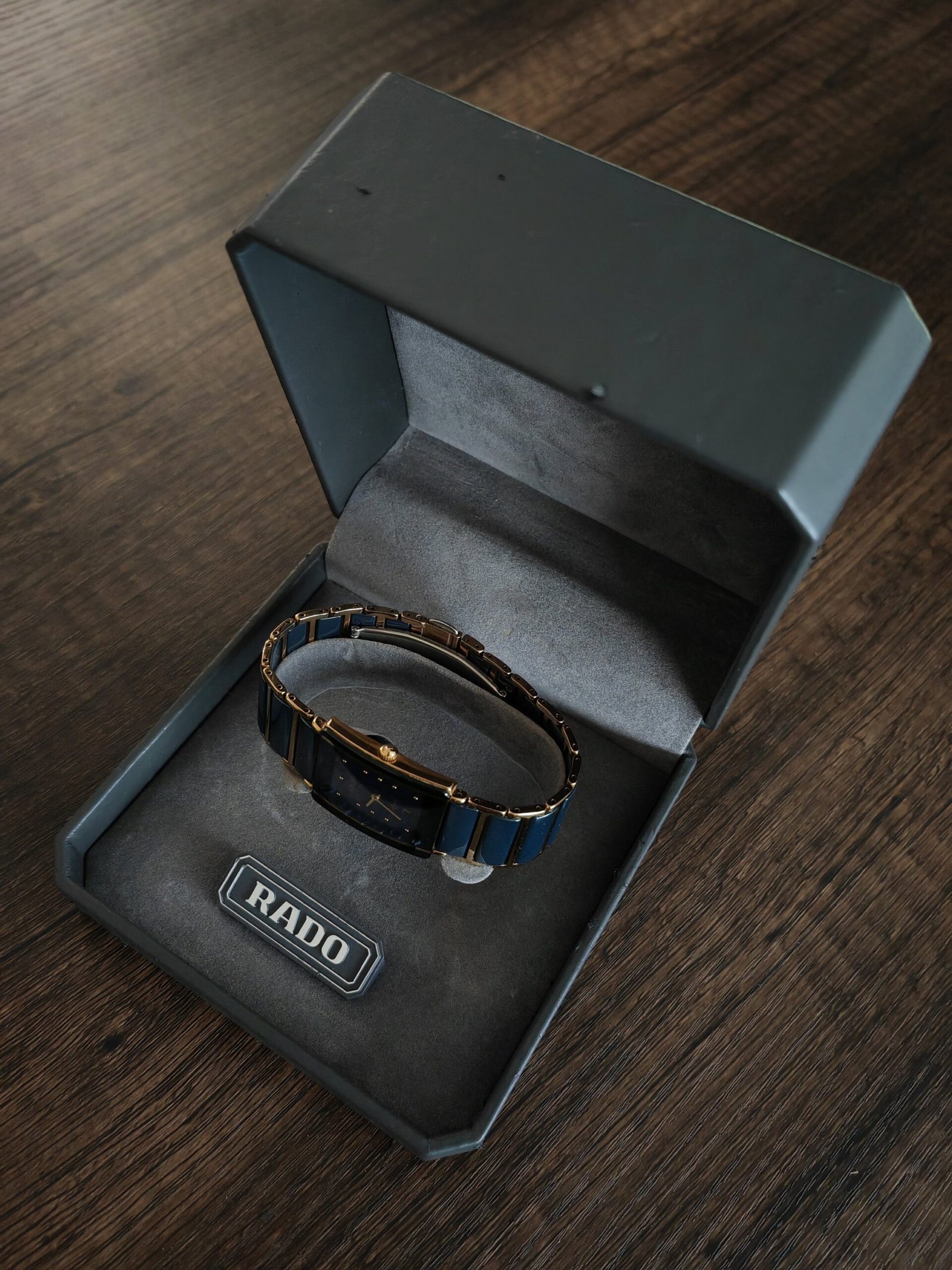 Rado diastar integral bleu 24mm mixte – Image 15