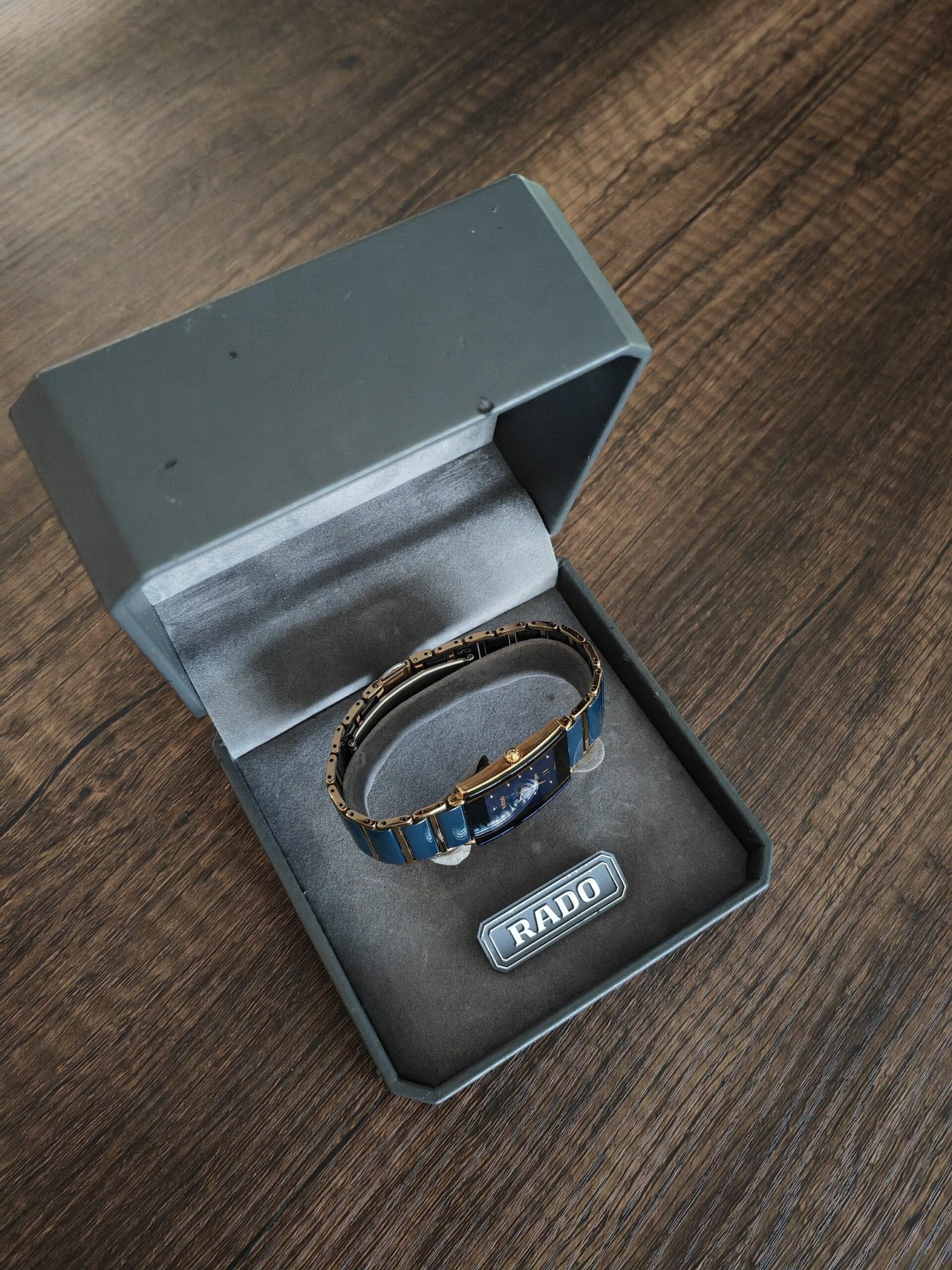 Rado diastar integral bleu 24mm mixte – Image 16