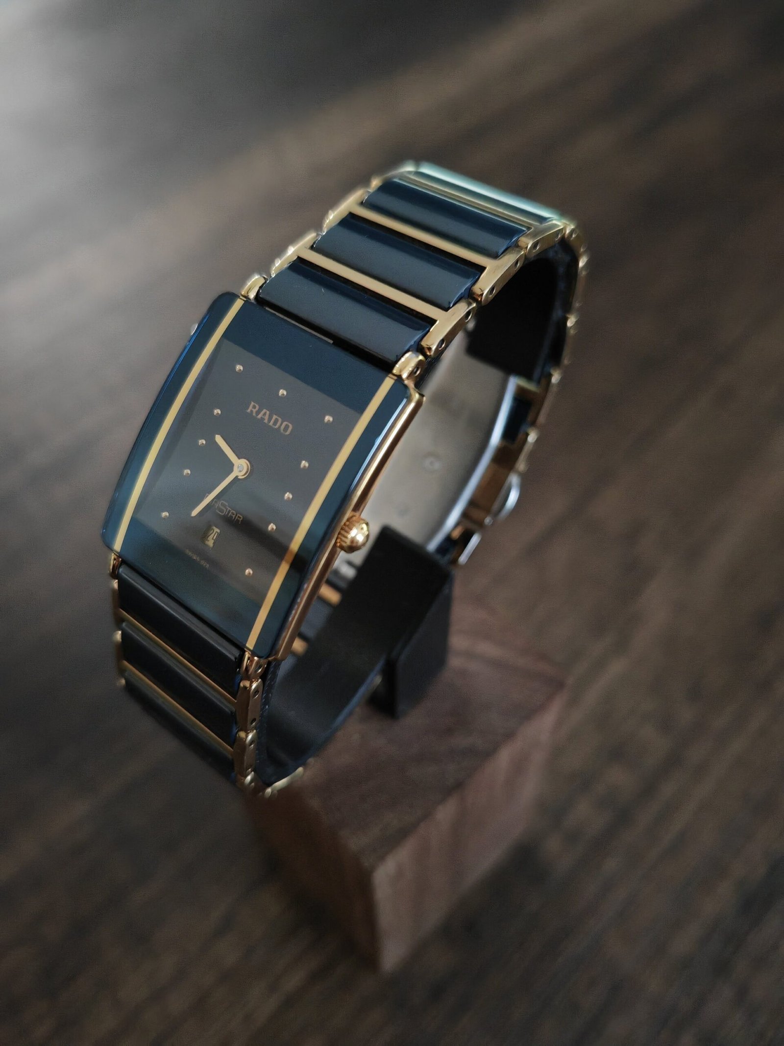 Rado diastar integral bleu 24mm mixte