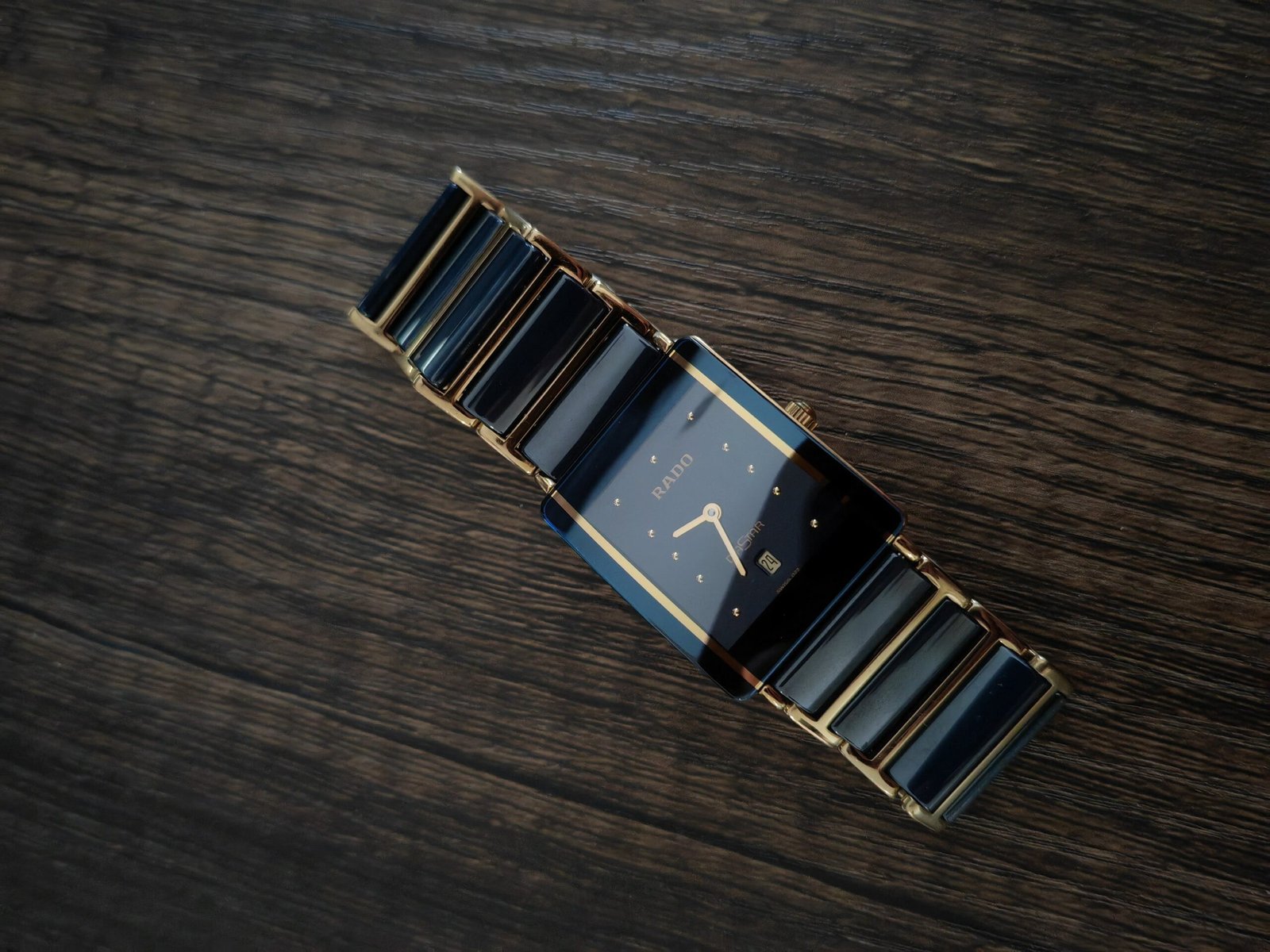 Rado diastar integral bleu 24mm mixte – Image 6