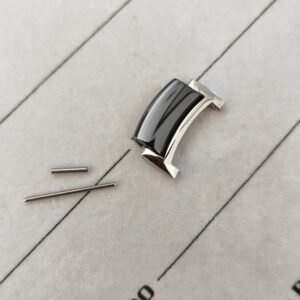 Rado maillon centrix 20mm argent / noir