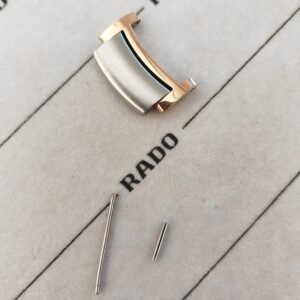 Rado maillon centrix 20mm argent / cuivré