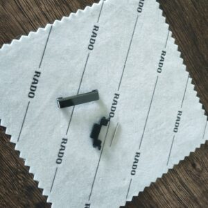 Rado maillon diastar ceramica 24 mm noir