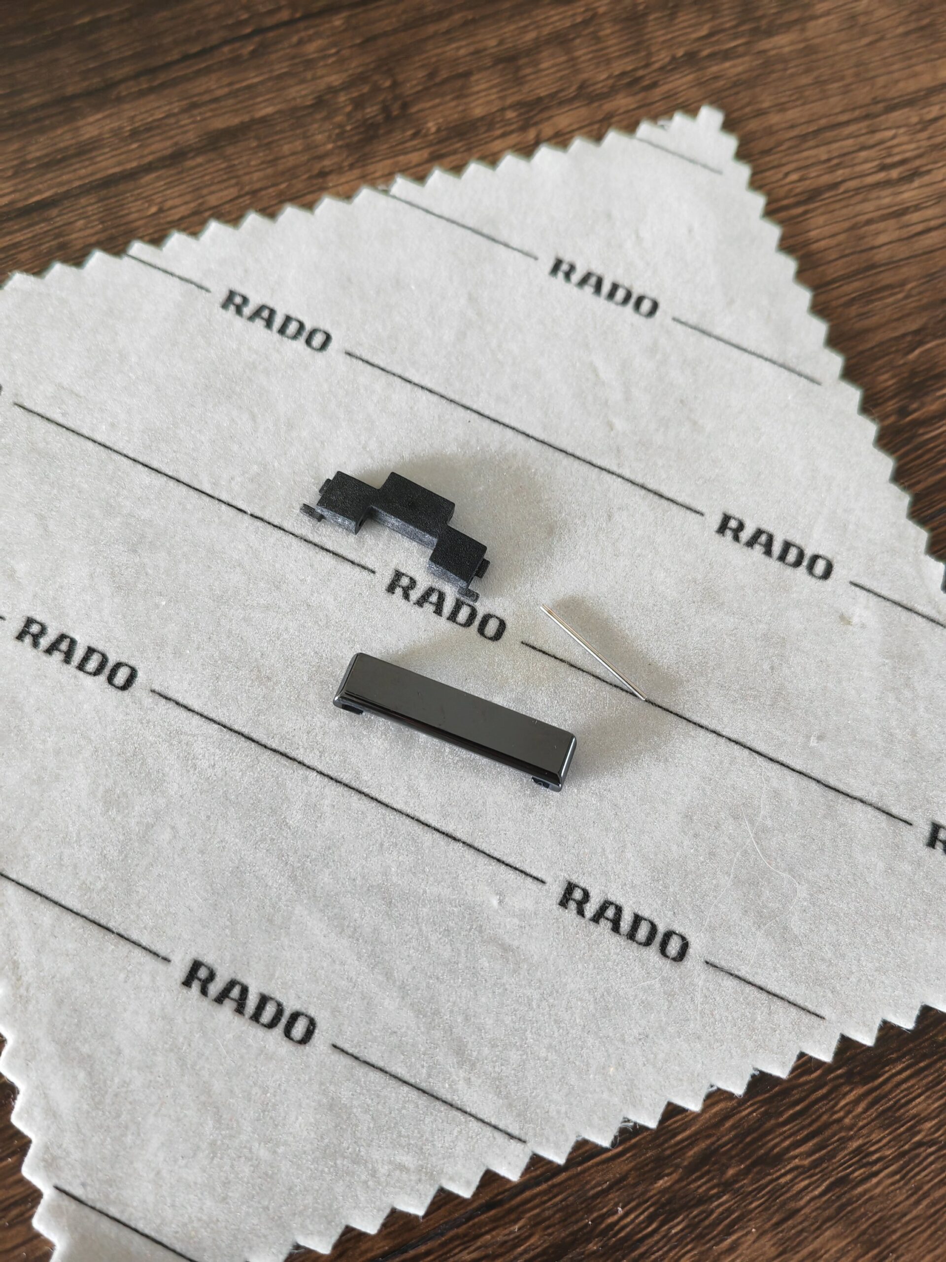 Rado maillon diastar ceramica 27 mm noir 1 Rado maillon diastar ceramica 27 mm noir