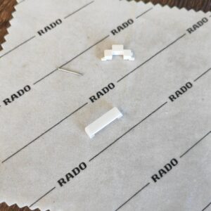 Rado maillon diastar ceramica 19 mm blanc