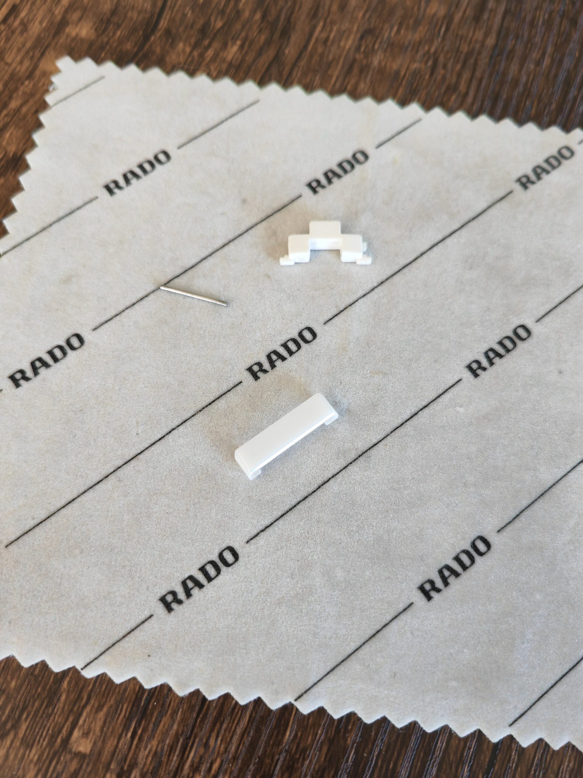 Rado maillon diastar ceramica 19 mm blanc 1 Rado maillon diastar ceramica 19 mm blanc