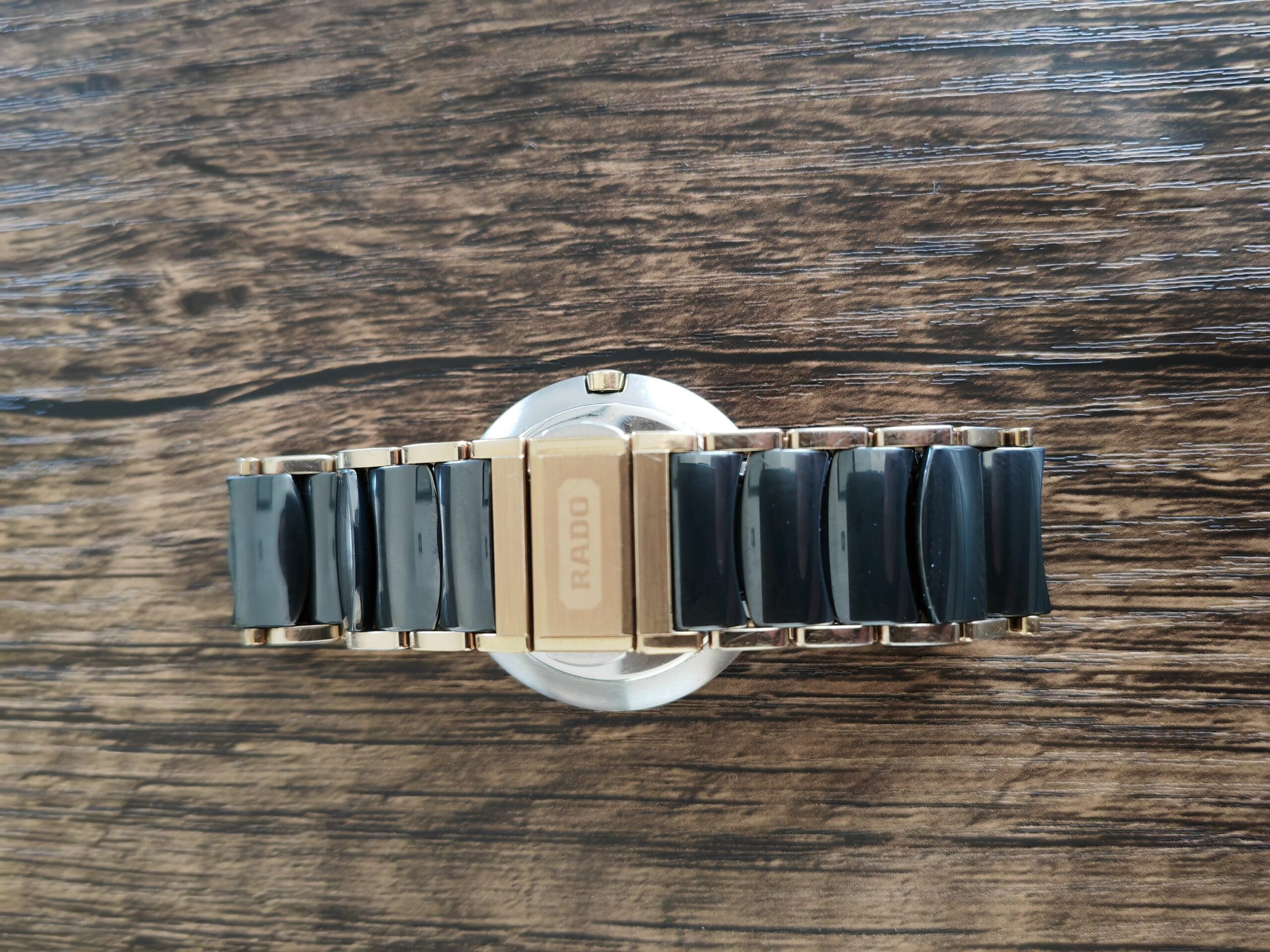 Rado Diastar coupole 32.5mm montre bracelet or/noir 10 Rado Diastar coupole 32.5mm montre bracelet or/noir – Image 10
