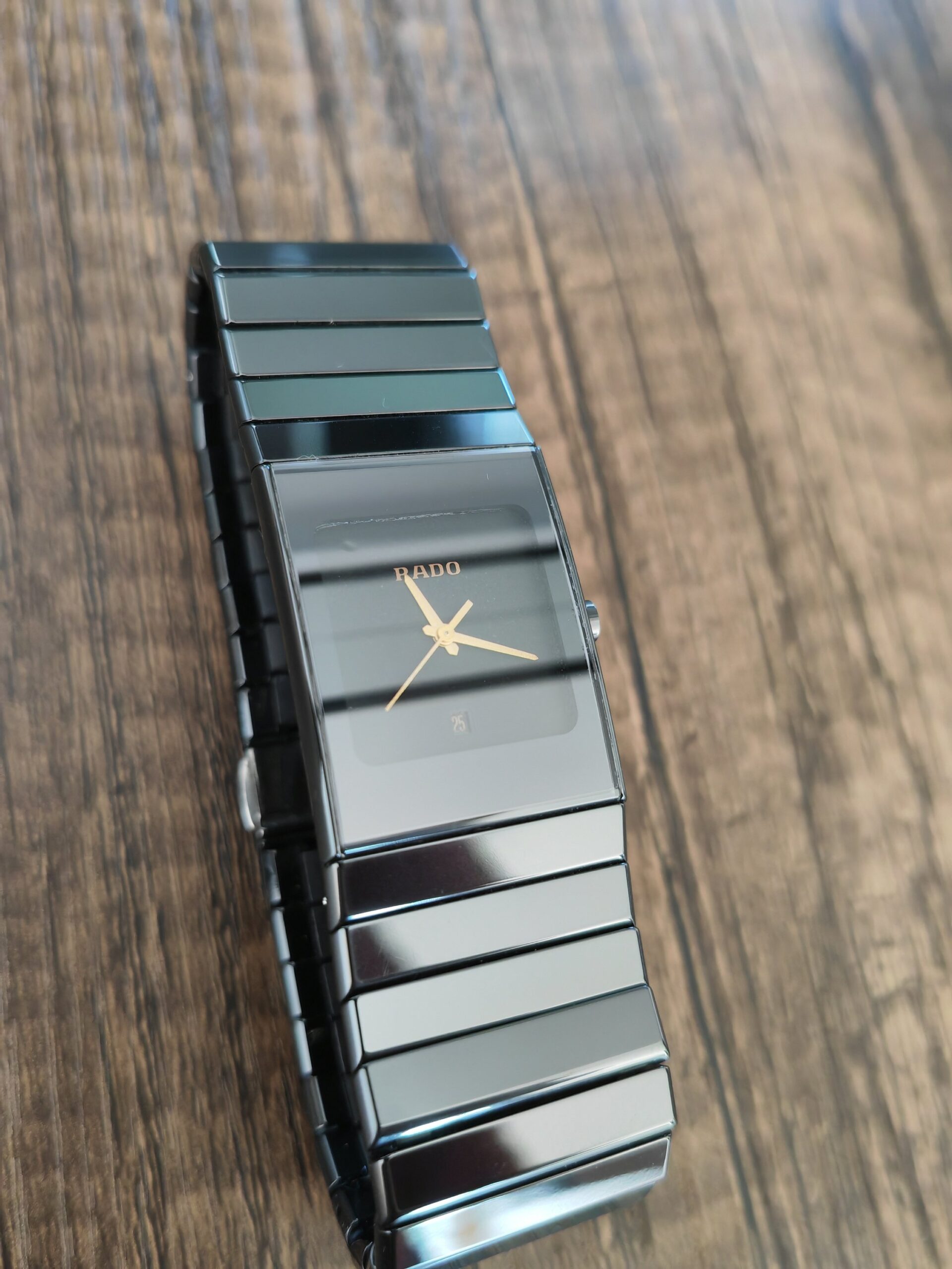 Rado Diastar ceramica Black dial 24mm 12 Rado Diastar ceramica Black dial 24mm – Image 12
