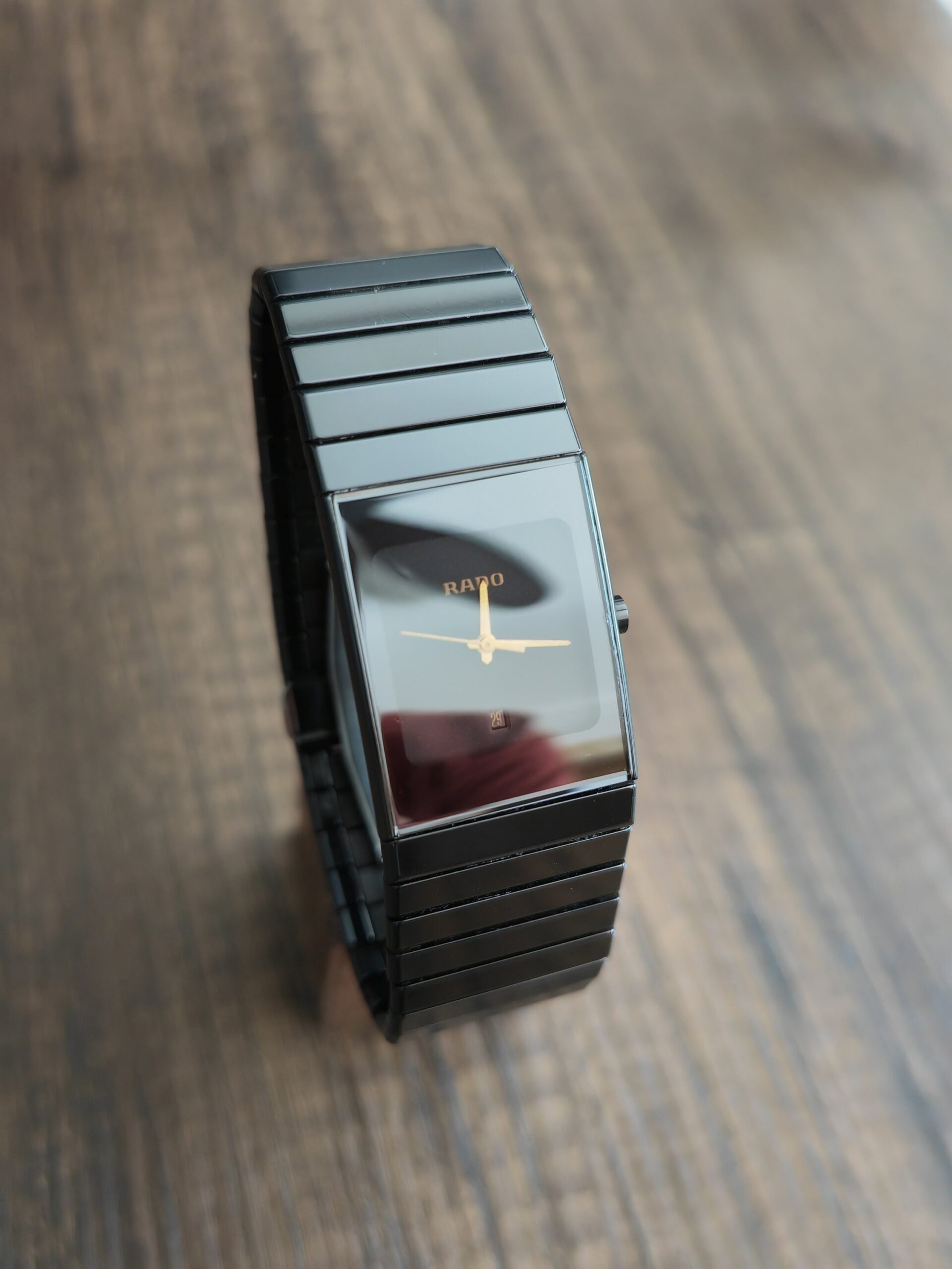 Rado Diastar ceramica Black dial 24mm 1 Rado Diastar ceramica Black dial 24mm