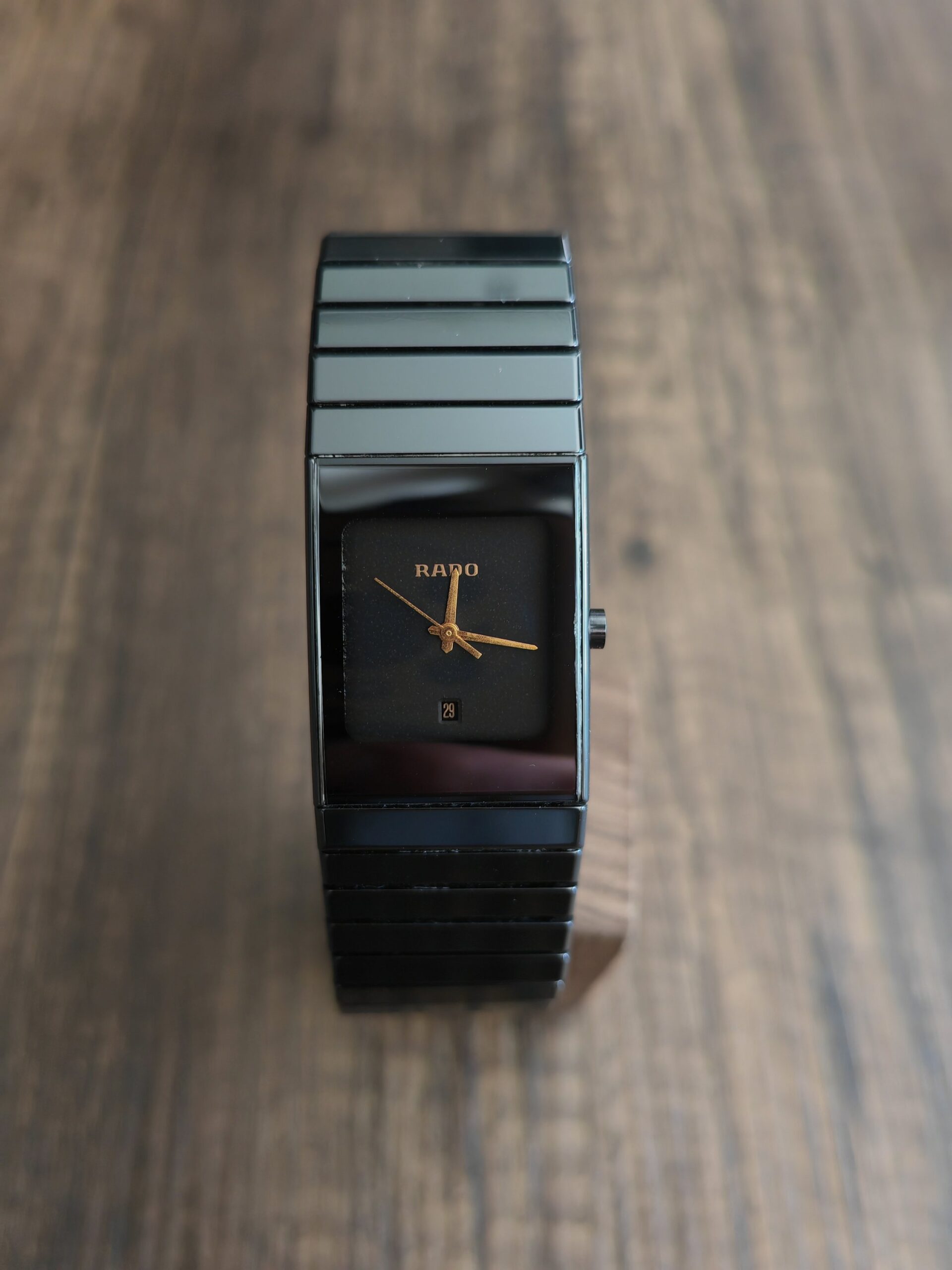 Rado Diastar ceramica Black dial 24mm 2 Rado Diastar ceramica Black dial 24mm – Image 2