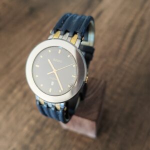 Rado Diastar vintage 35.5mm cadran bleu 152.0343.3