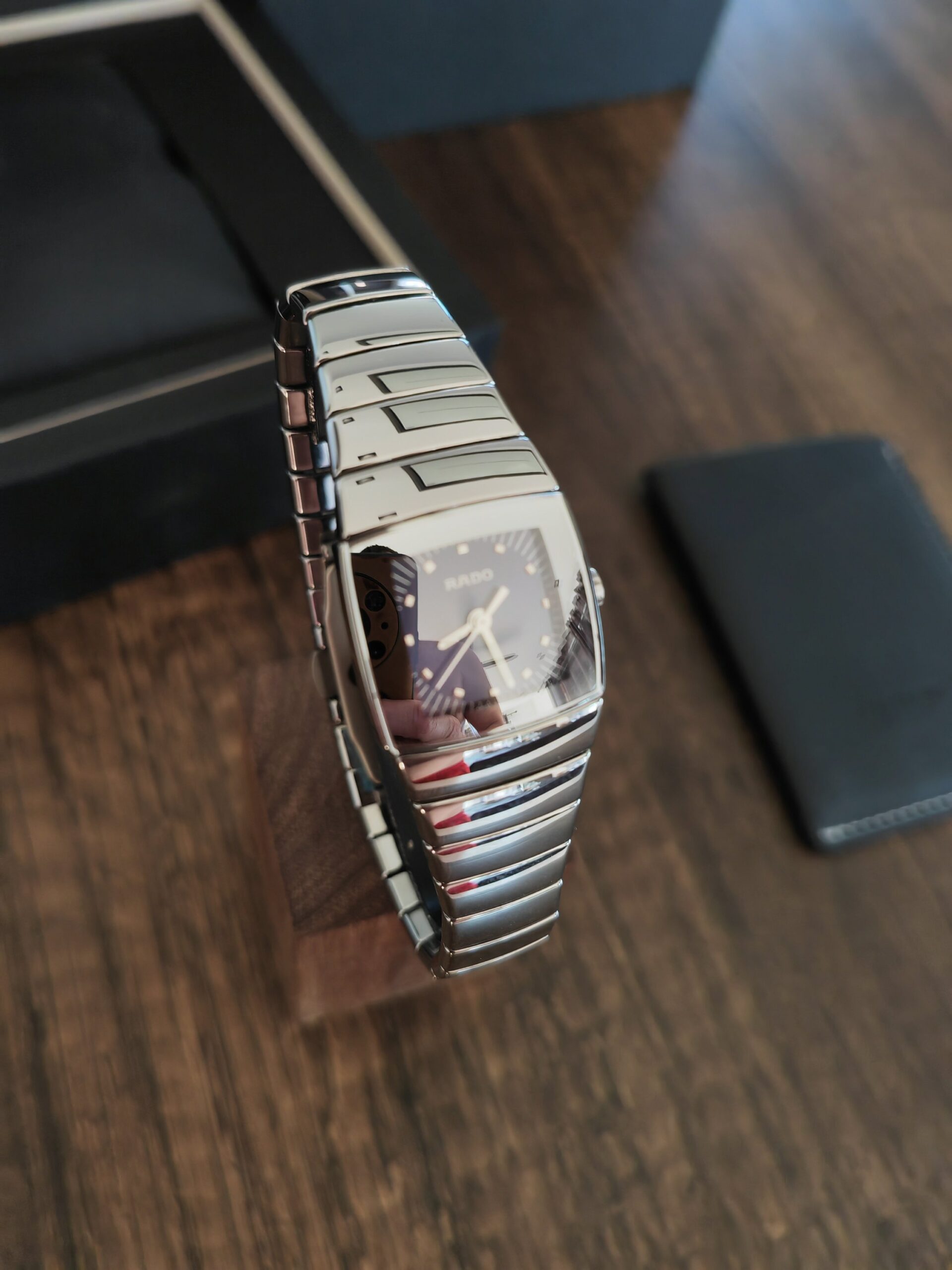 Rado Diastar sintra 318.0722.3 cadran bleu 22 mm full set 5 Rado Diastar sintra 318.0722.3 cadran bleu 22 mm full set – Image 5