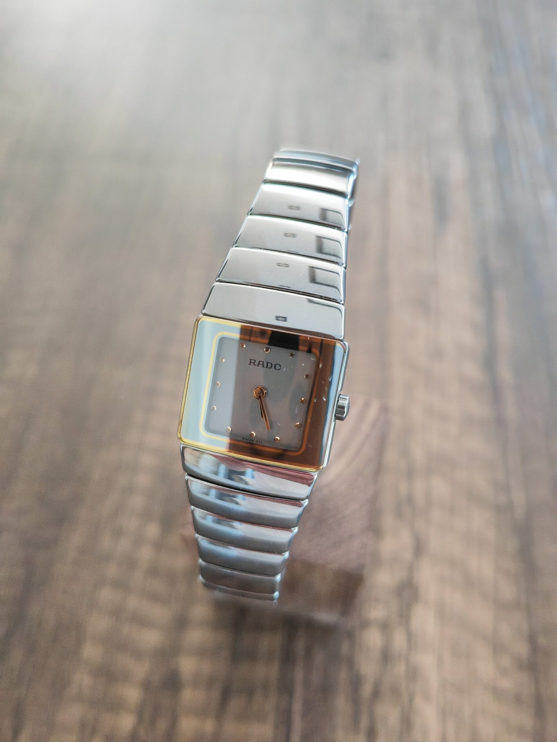 Rado Diastar sintra 153.0334.3 fil doré 21mm argent 6 Rado Diastar sintra 153.0334.3 fil doré 21mm argent – Image 6