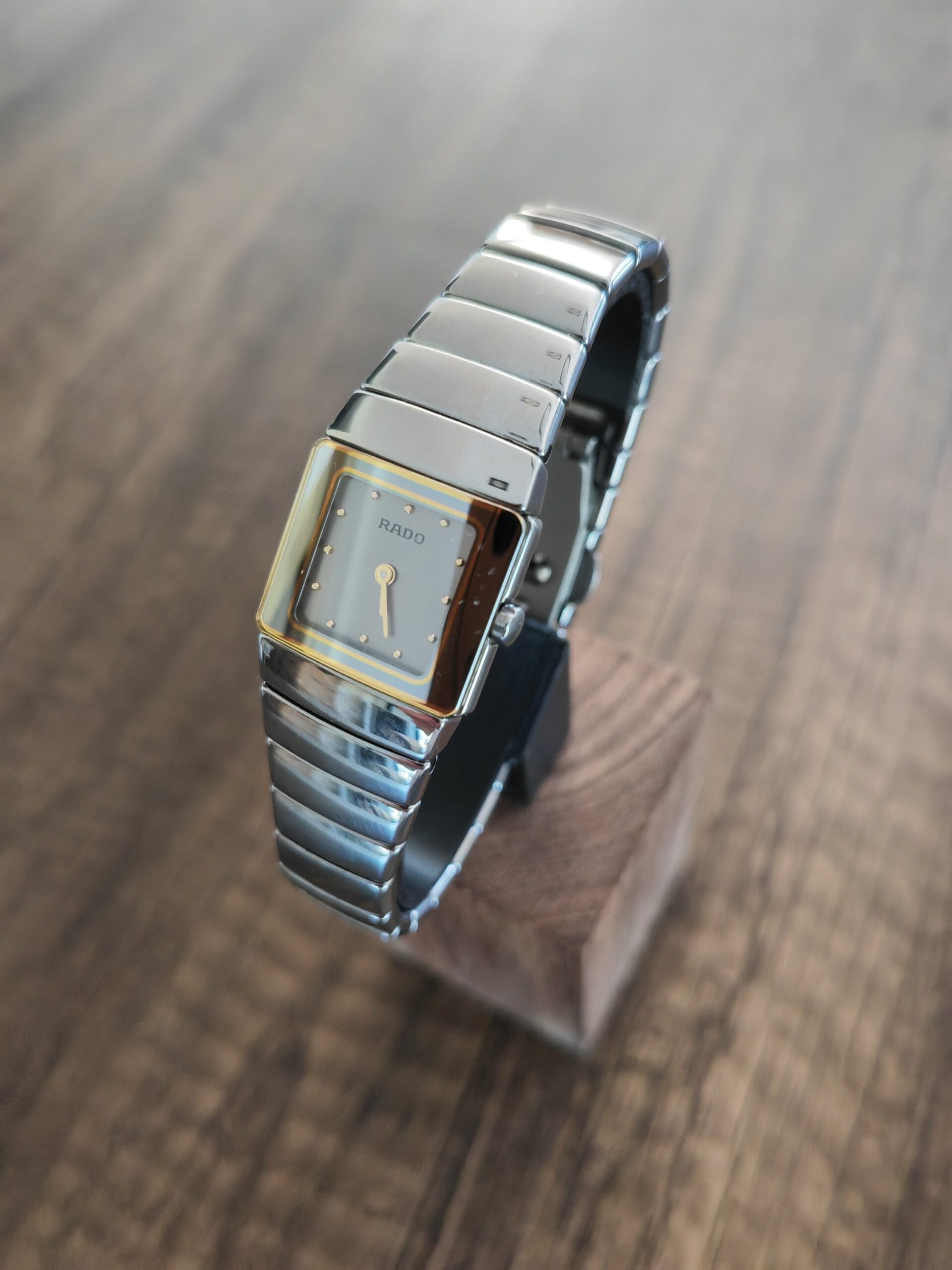 Rado Diastar sintra 153.0334.3 fil doré 21mm argent 1 Rado Diastar 153.0334.3