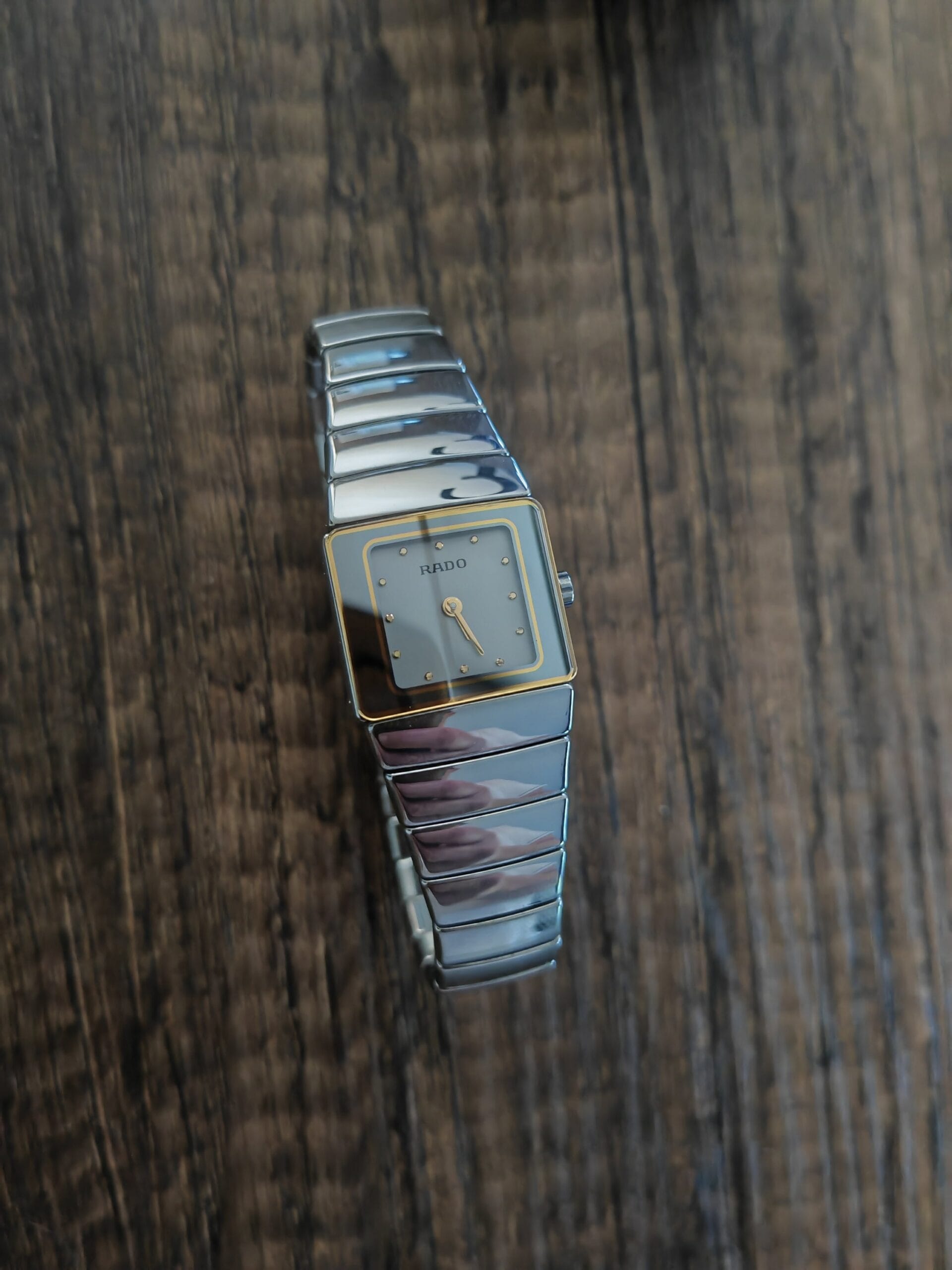 Rado Diastar sintra 153.0334.3 fil doré 21mm argent 5 Rado Diastar sintra 153.0334.3 fil doré 21mm argent – Image 5