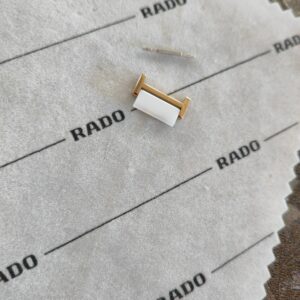 Rado maillon diastar intégral 15 mm or / blanc