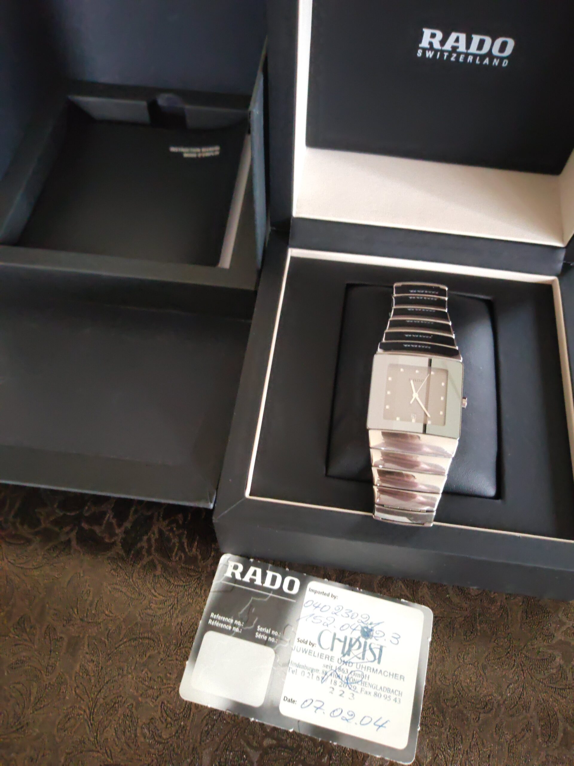 Rado diastar sintra 152.0432.3 montre 30mm full set 13 Rado diastar sintra 152.0432.3 montre 30mm full set – Image 13