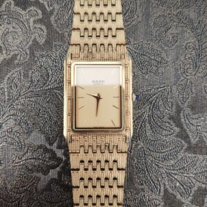 Rado vintage 121.9027.2 montre couleur or 24.5mm
