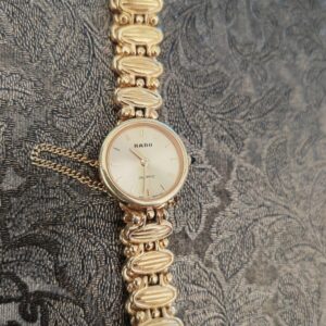 Rado vintage 133.9669.2 montre couleur or 19,5mm