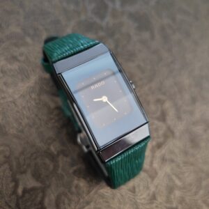 Rado ceramica 963.0350.3 montre 19mm bracelet cuir
