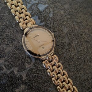 Rado Florence 160.3664.2 montre vintage 30 mm couleur or / 2
