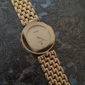 Rado Florence 160.3677.2 montre vintage 32.5mm couleur or