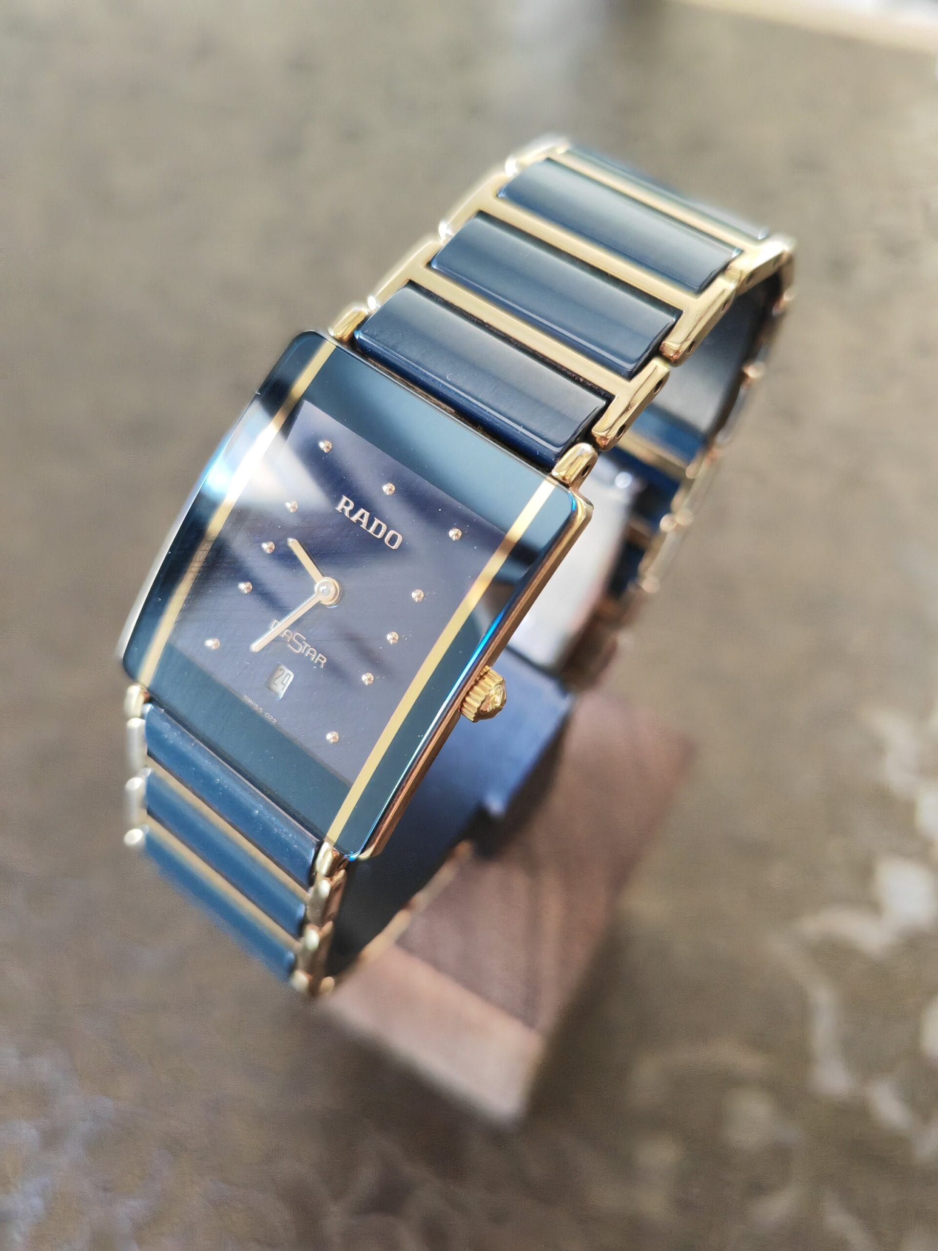 Rado diastar integral 160.0281.3N montre bracelet 24mm bleu 3 Rado diastar integral 160.0281.3N montre bracelet 24mm bleu - Image 3