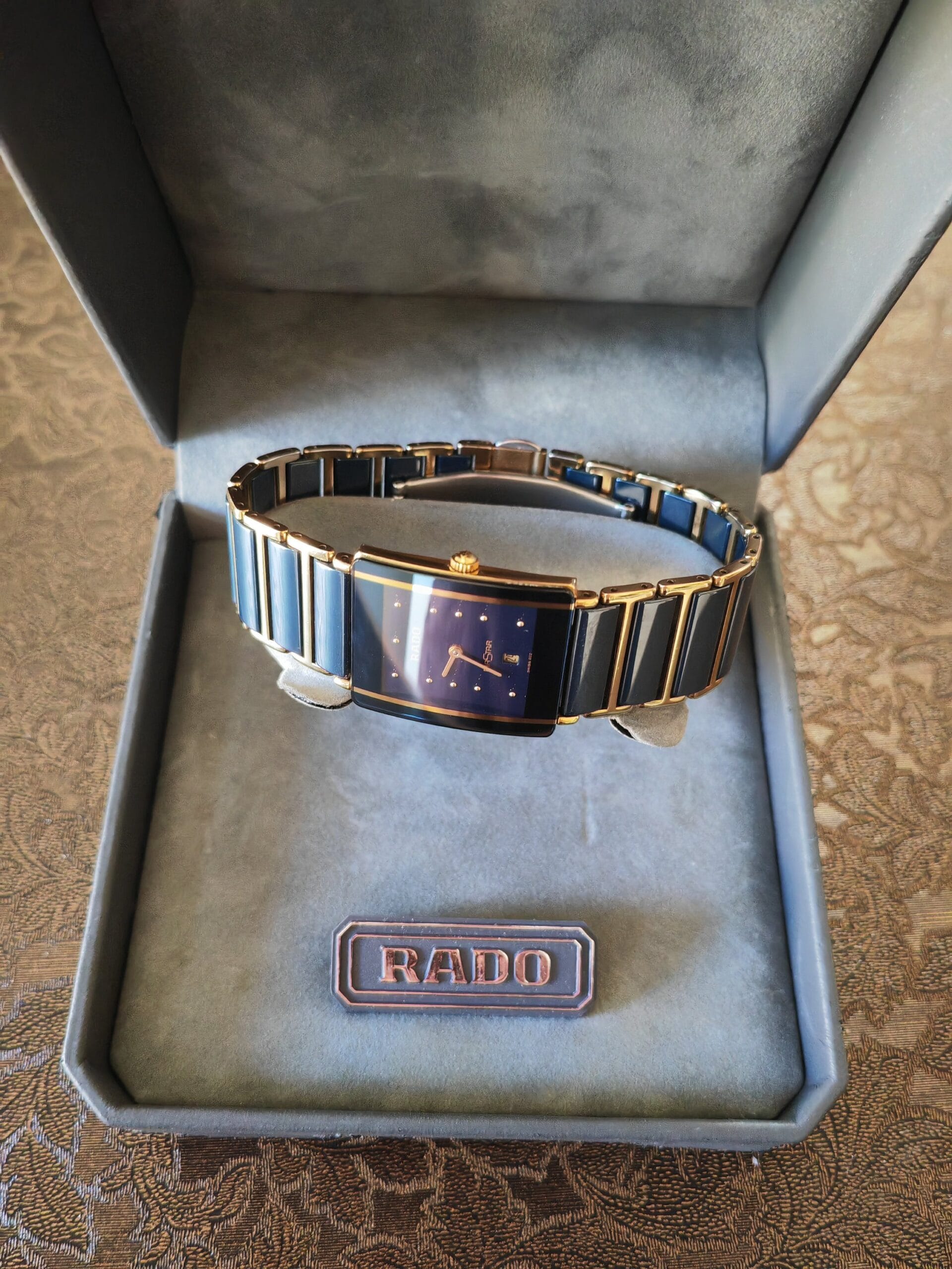 Rado diastar integral 160.0281.3N montre bracelet 24mm bleu 12 Rado diastar integral 160.0281.3N montre bracelet 24mm bleu - Image 12