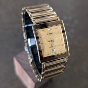 Rado Diastar Integral 1 diamant 160.0281.3N montre bracelet  24 mm couleur or